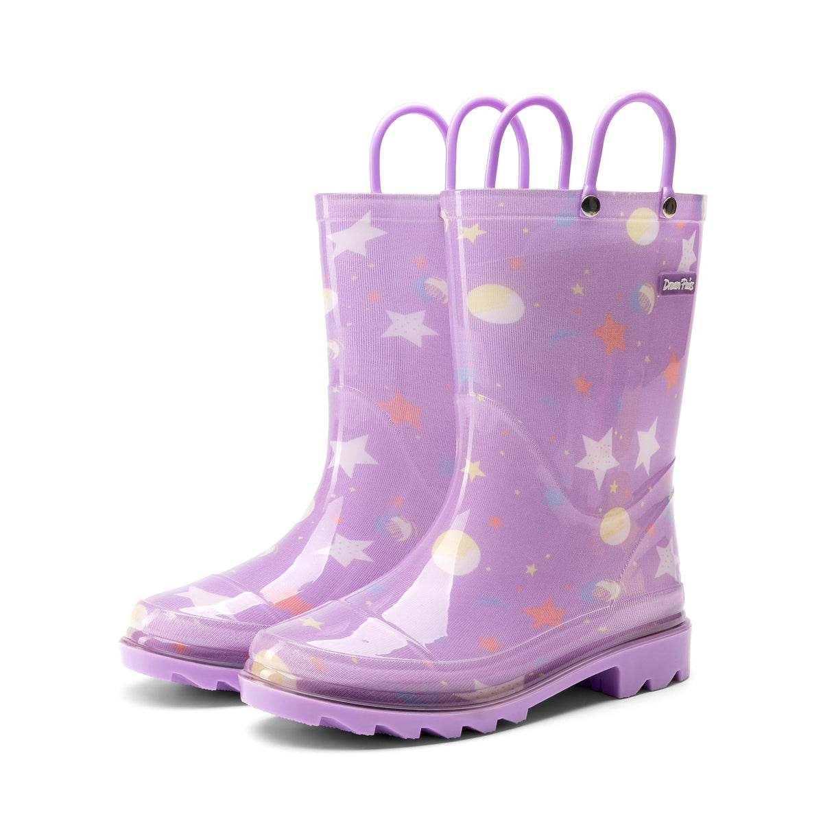 DREAM PAIRS Kids Waterproof Rain Boots