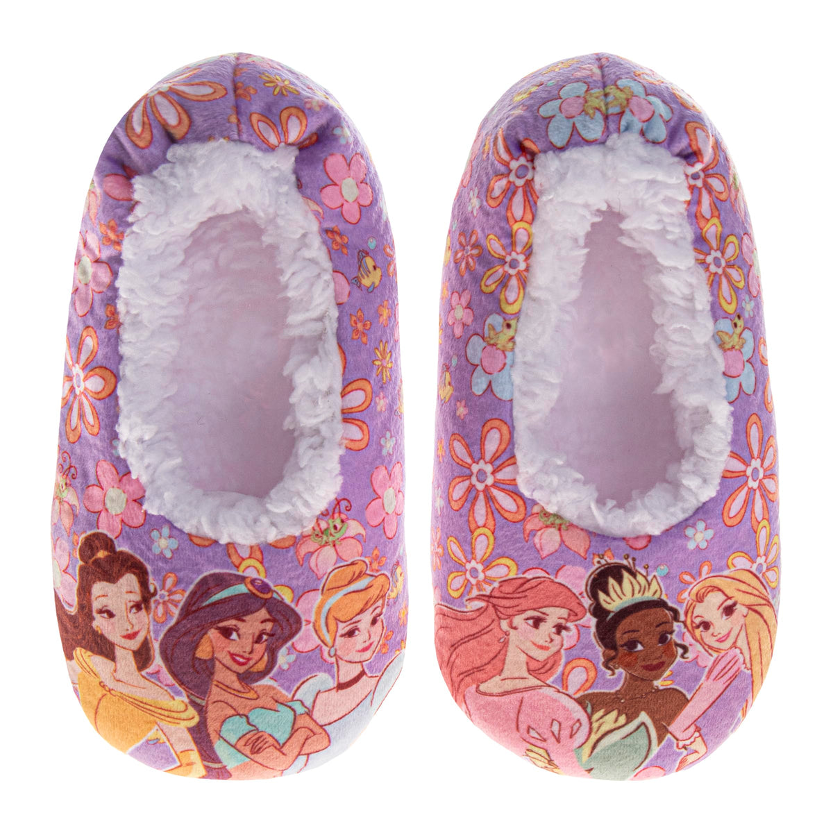 Slipper Socks for Girls Plush SlipOn Slippers Stitch Minnie Disney Princess