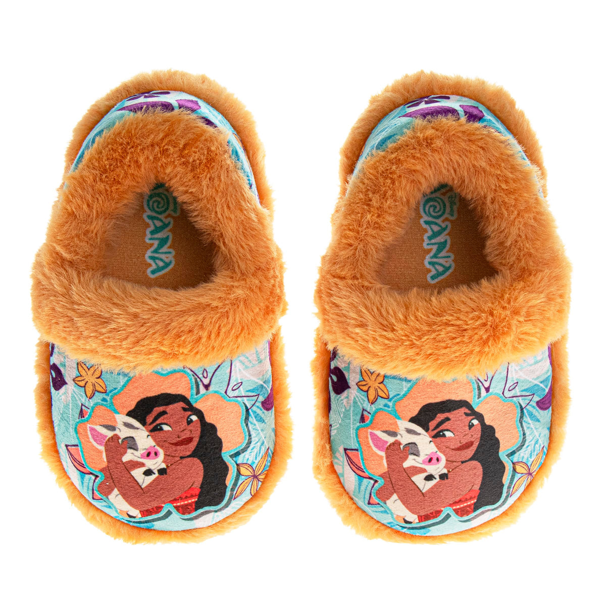 Girls Plush Slippers Frozen Gabby’s Dollhouse Moana Stitch Cozy House Shoes