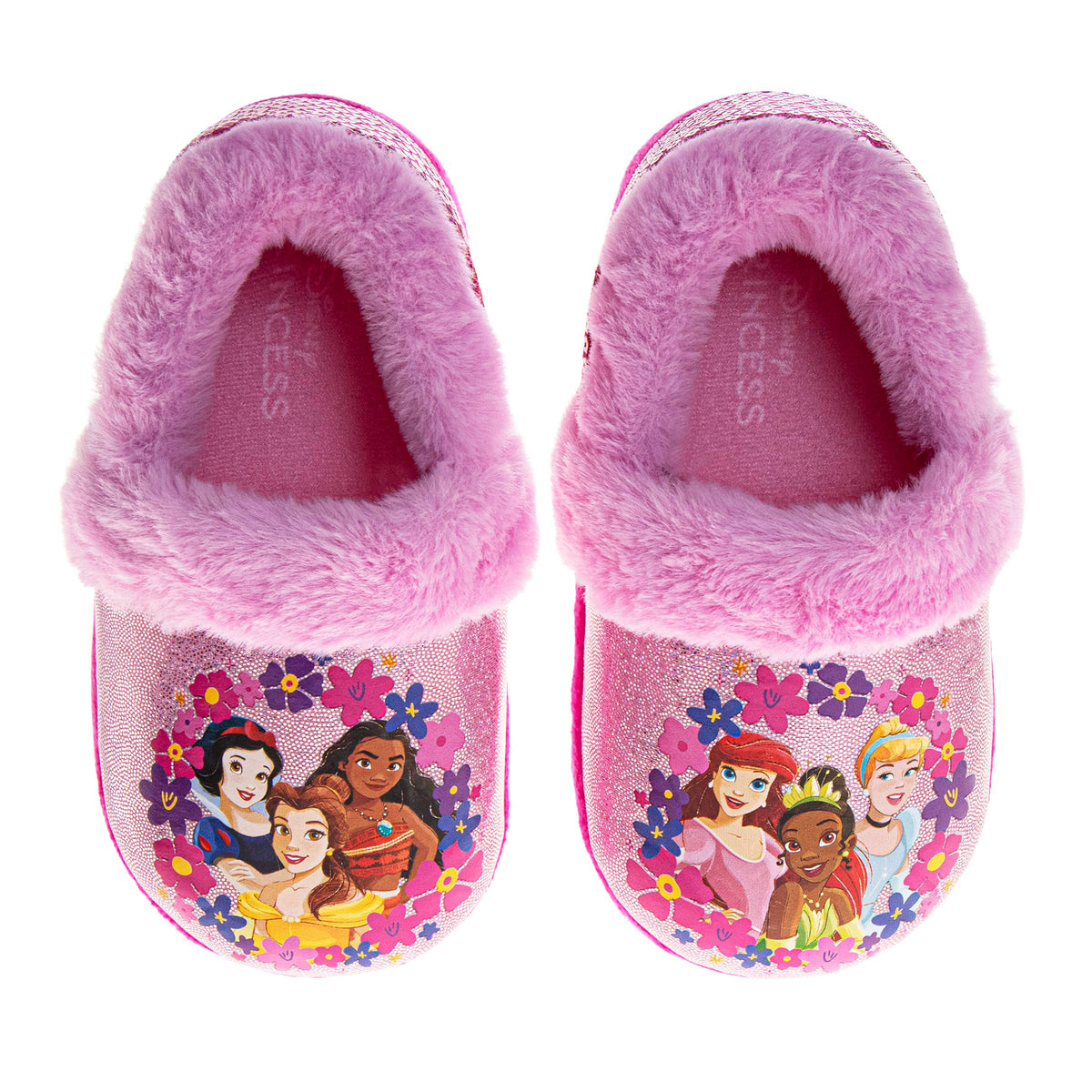 Girls Plush Slippers Frozen Gabby’s Dollhouse Moana Stitch Cozy House Shoes