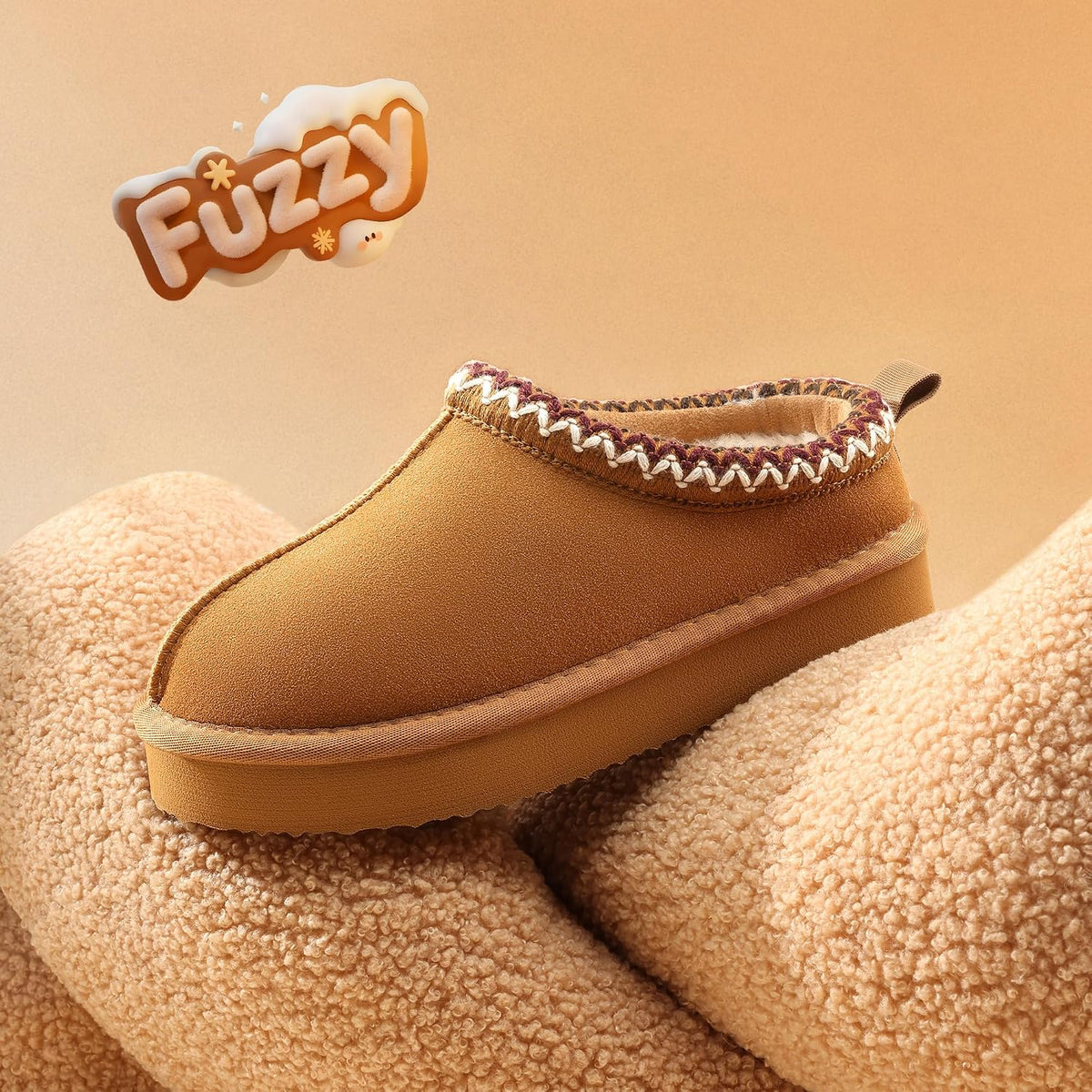 DREAM PAIRS Girls Slippers Kids Platform Slipper