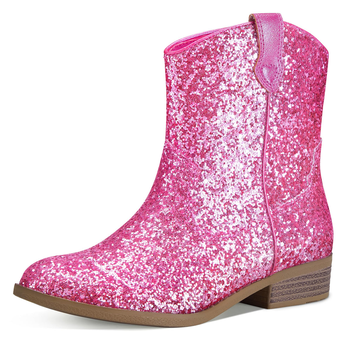 Stelle Girls Glitter Cowgirl Boots Kids Boys Cowboy Boots