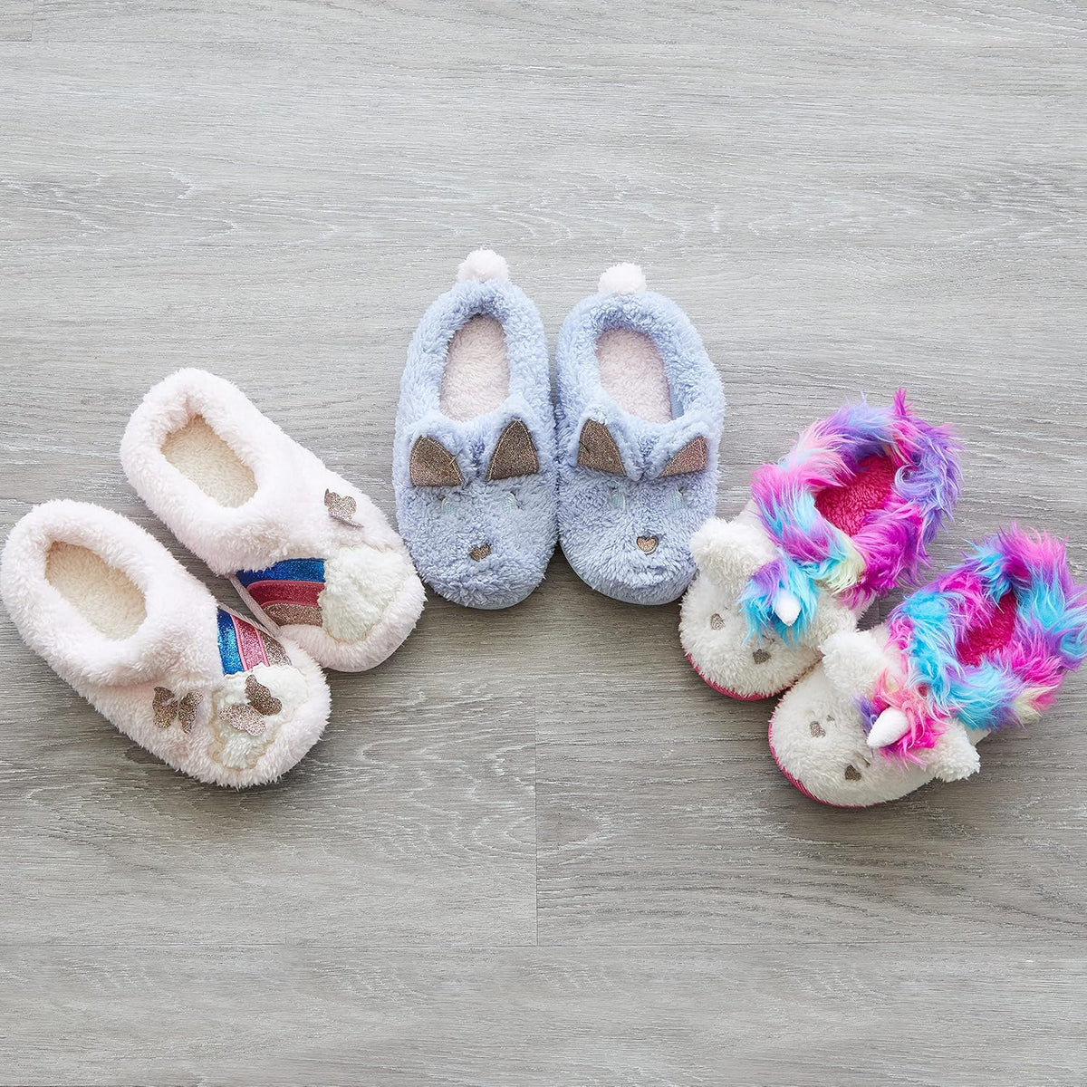 Dearfoams Kids' Kids' Toddlers Whimsical Animal Critter Washable Slipper