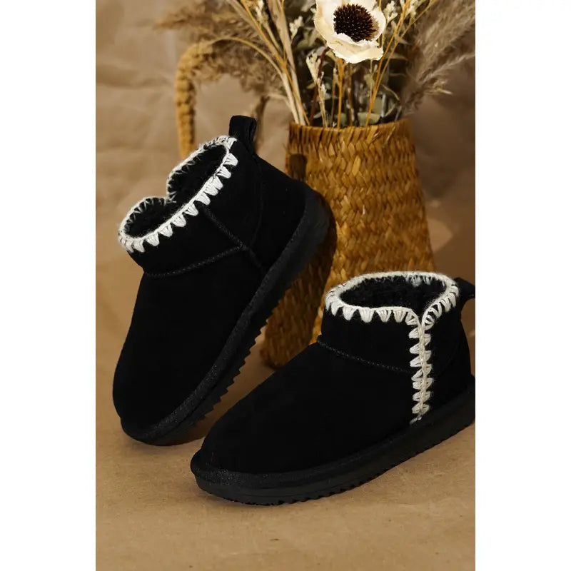Project Cloud Kids | Genuine Leather Girls Boots | Memory Foam | Lightweight | Non-Slip - Karol